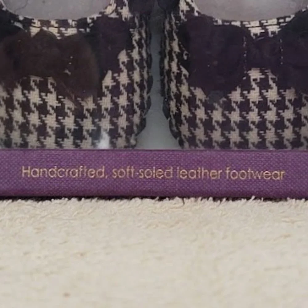 Pediped Originals, Black & White Houndstooth Mary Jane, 12-18 Mos.